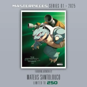 Masterpieces Series 01 · 2025 — Blastoise