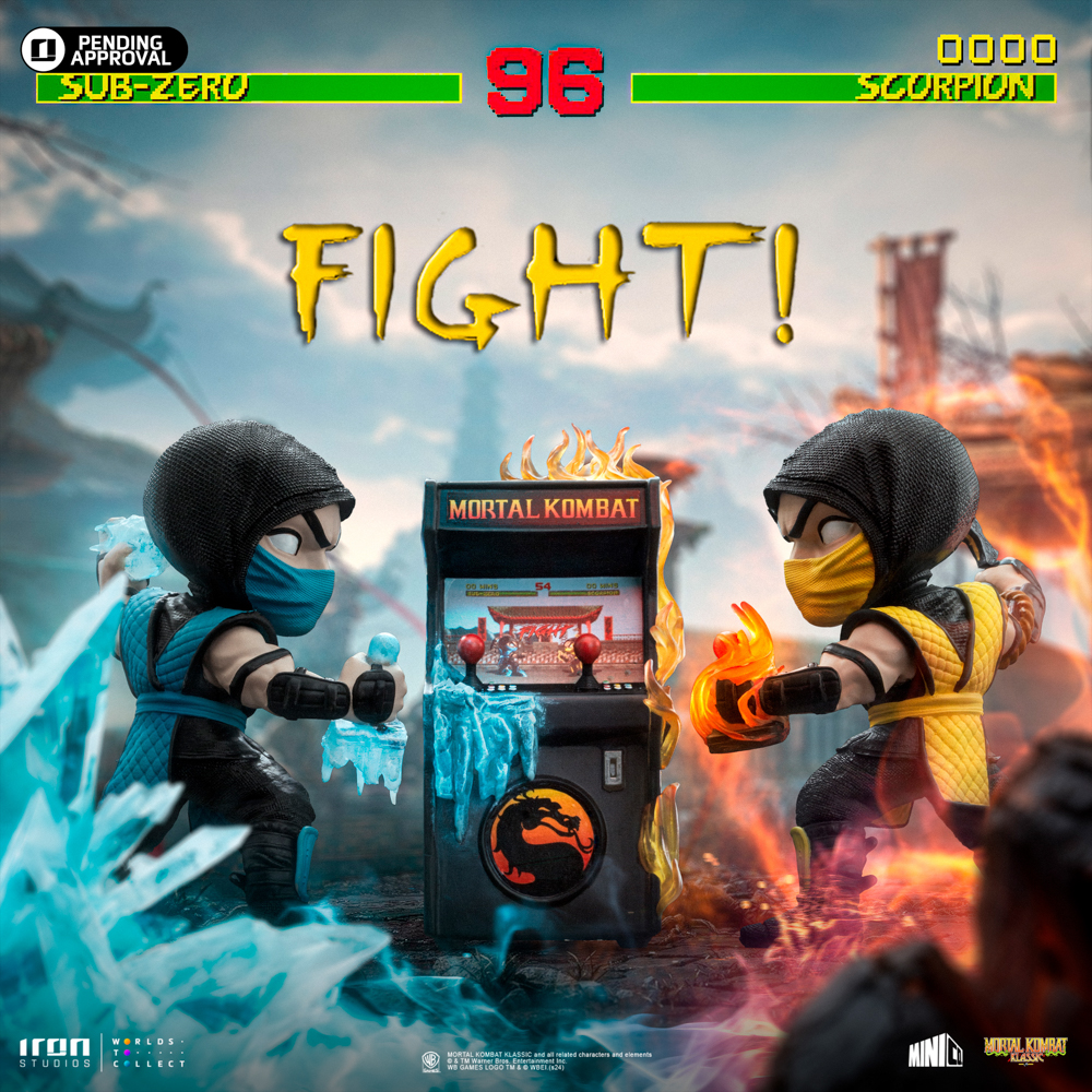 Scorpion vs Sub-Zero Arcade Set