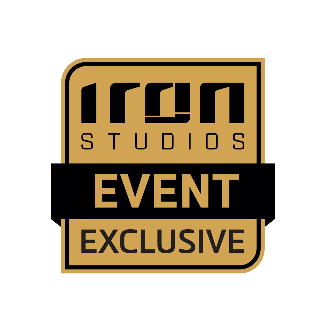 Iron Studios event exclusive sticker