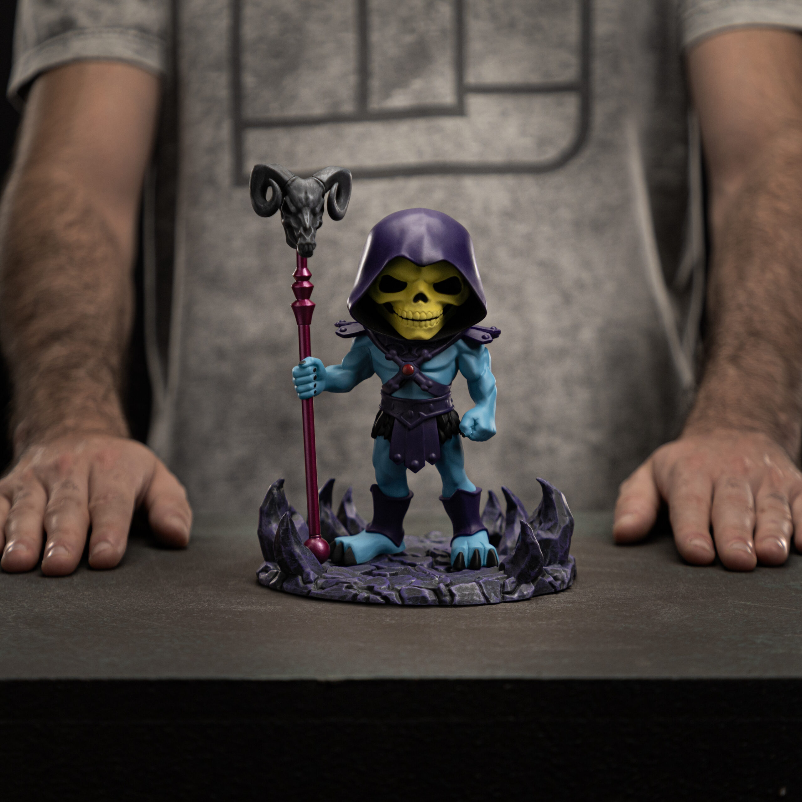 Skeletor Glow in the Dark measurements