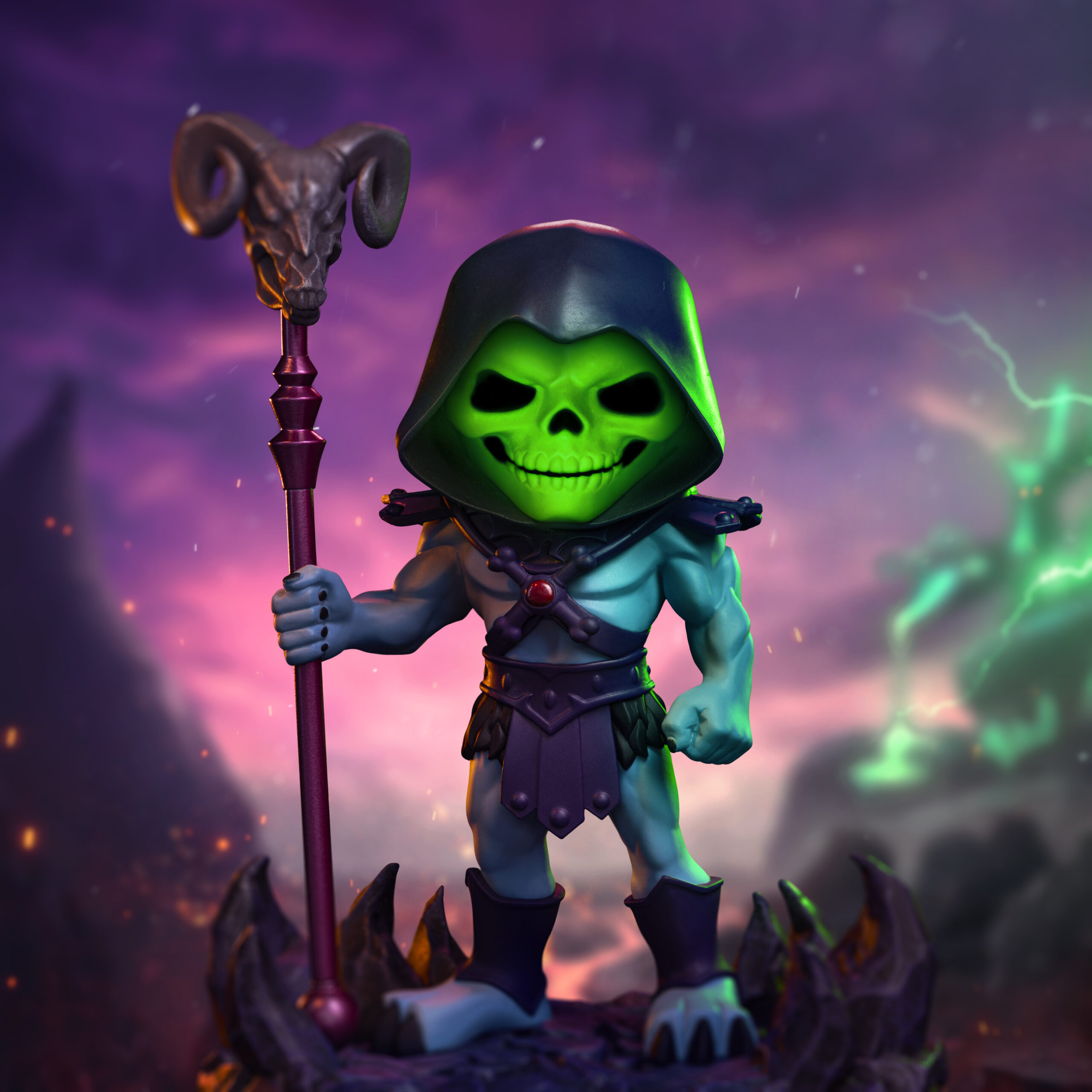 Skeletor Glow in the Dark