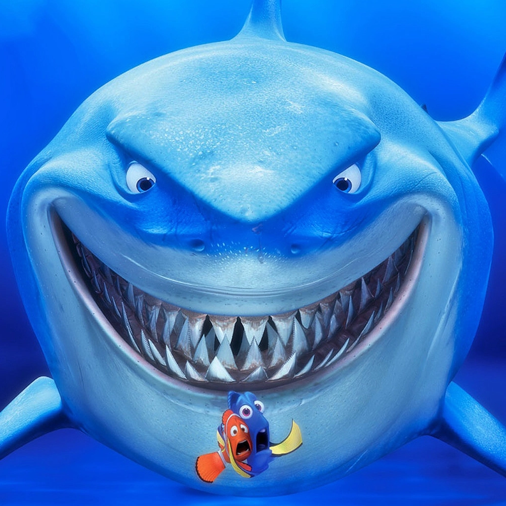 Bruce Finding Nemo