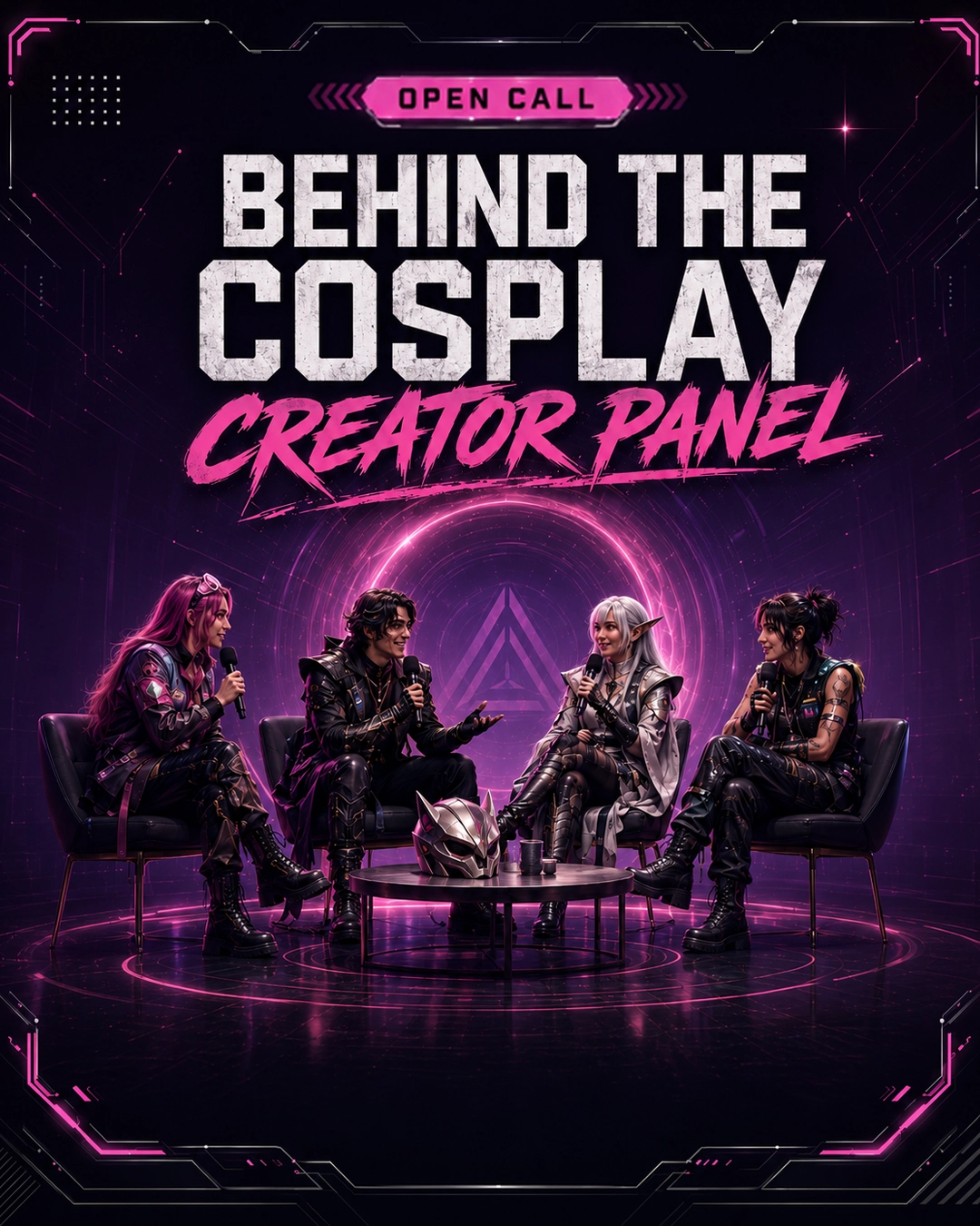 Behind the Cosplay Creator Panel Open Call
