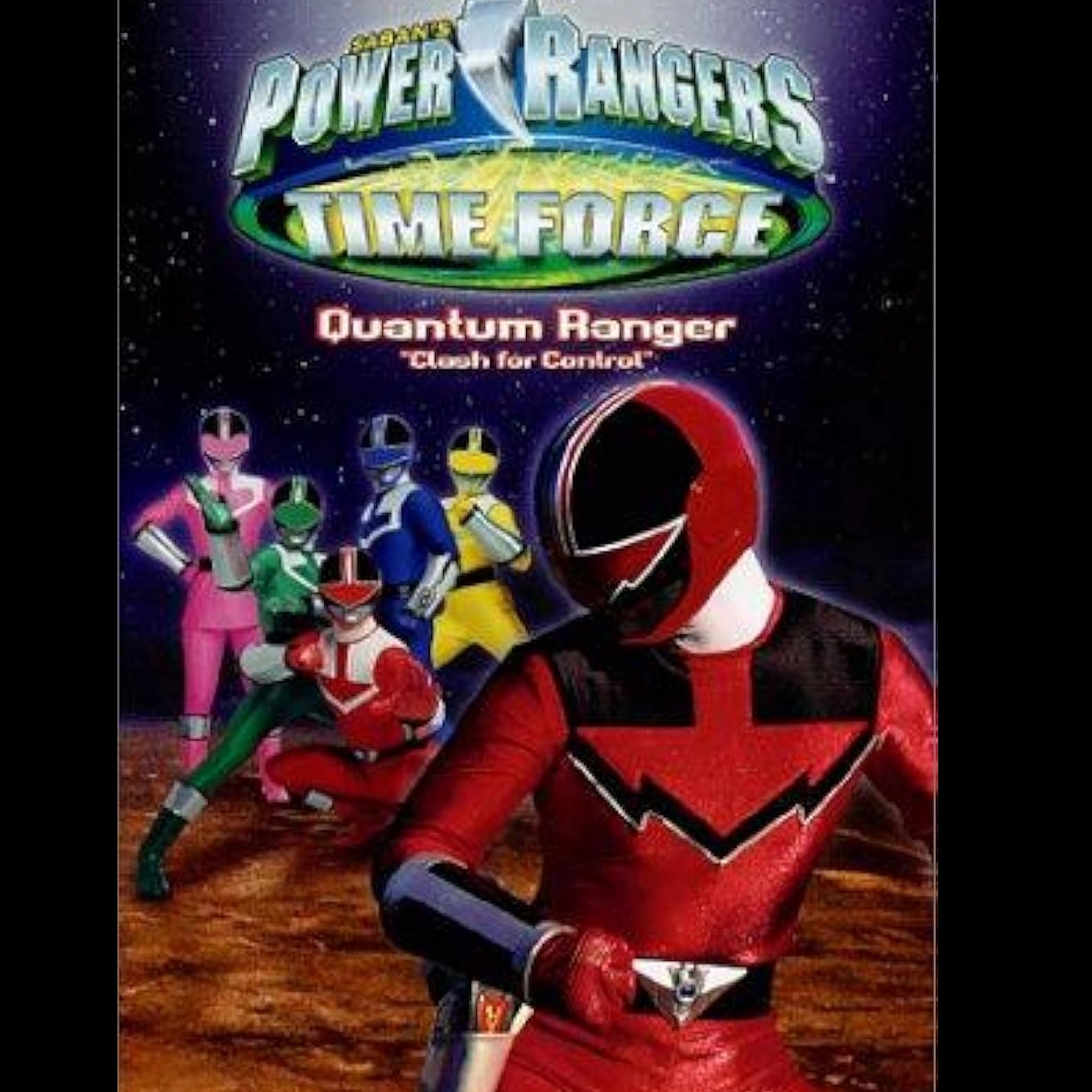 Power Rangers Time Force Quantum Ranger Clash for Control